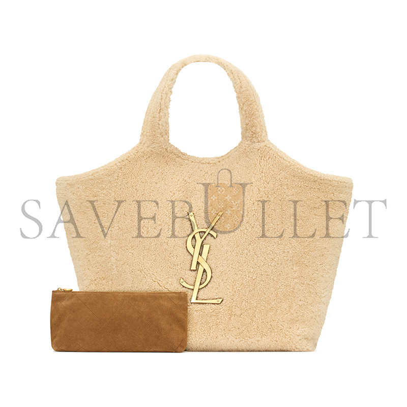 YSL ICARE IN SHEARLING 698651AAFTG2910 (55*43*5cm)